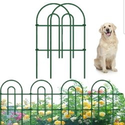 25 Panels 24in(H)×35ft(L) Decorative Garden Fence 