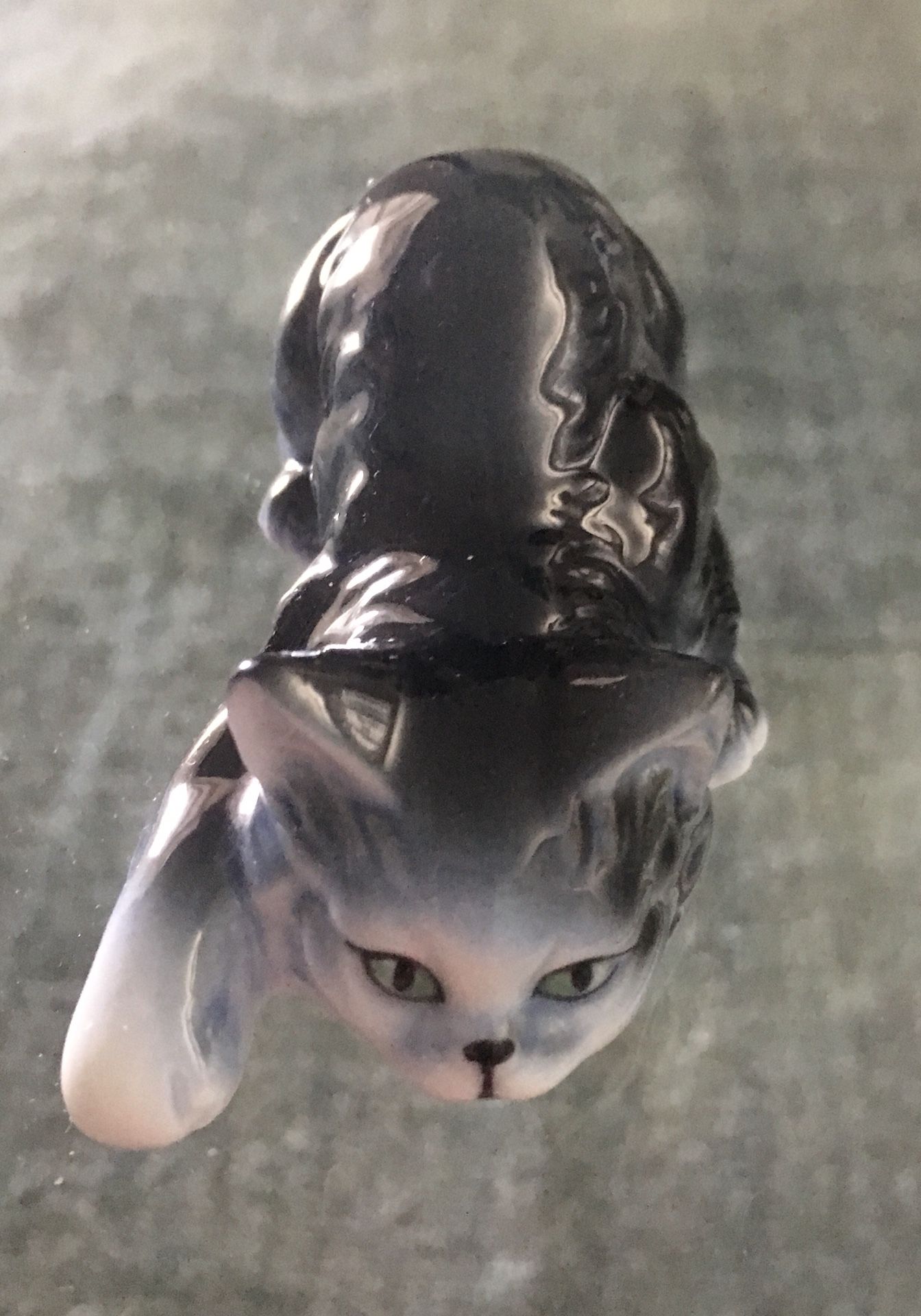 Danbury Mint SCAREDY-CAT Quotable Cats Sculpture Figurine by