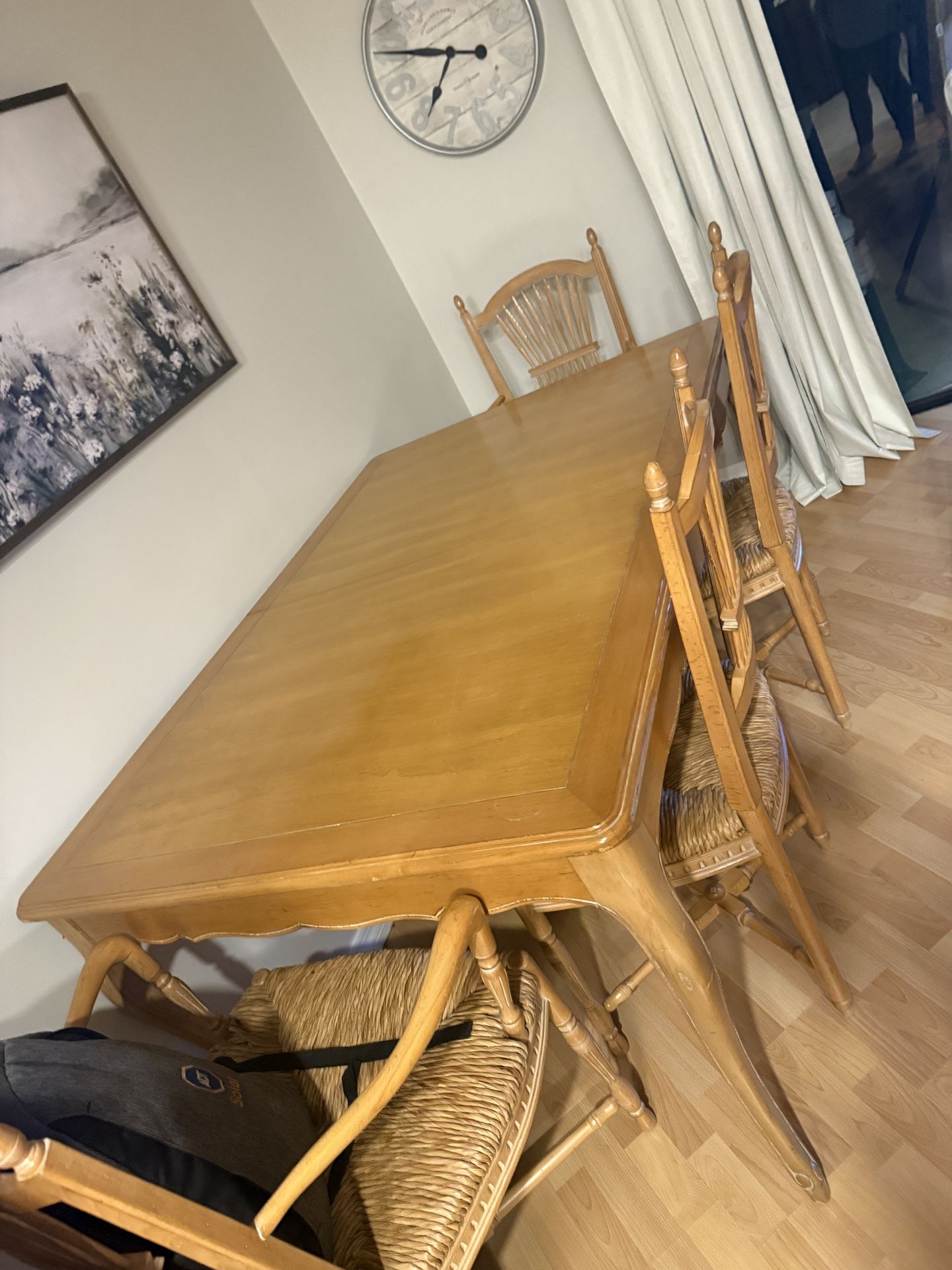 Table and 4 Chairs