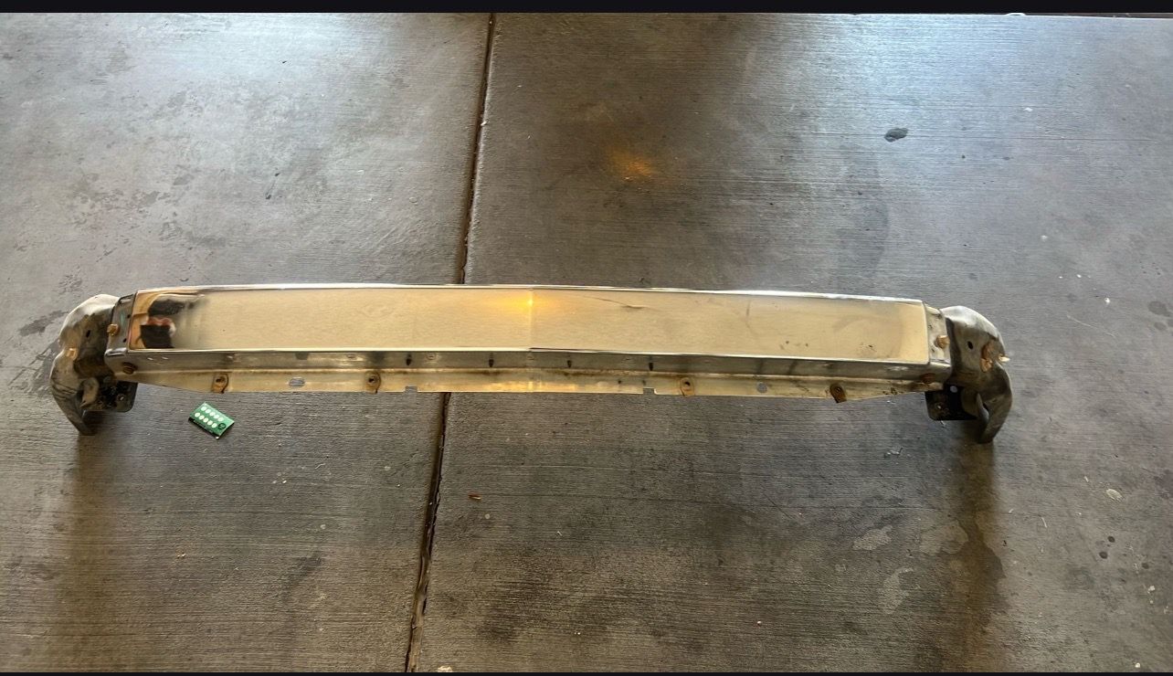 Front Bumper Impact Face Bar For 07-13 Chevy Silverado 1500 Chrome Steel