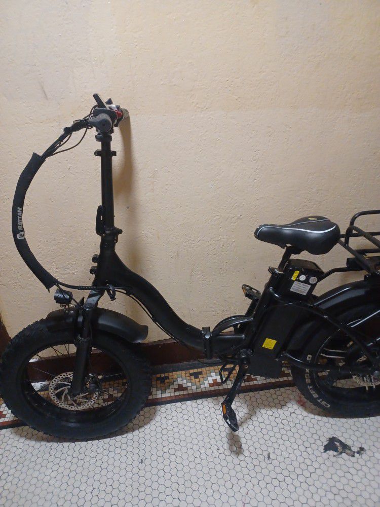 Rattan Fold E-bike