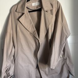 Beautiful Beige The Izzat Trench Coat 