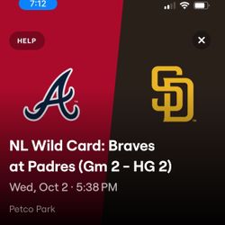 Padres Game 2 Wild Card Playoffs Tonight 