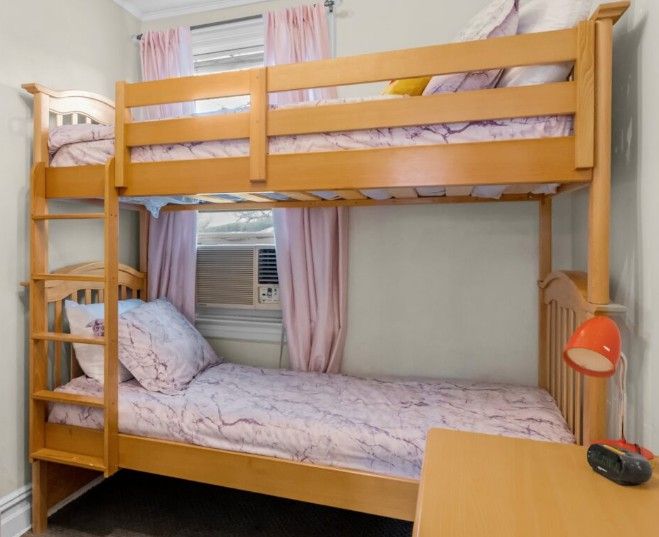 Orbelle Natural Wood Bunk Bed