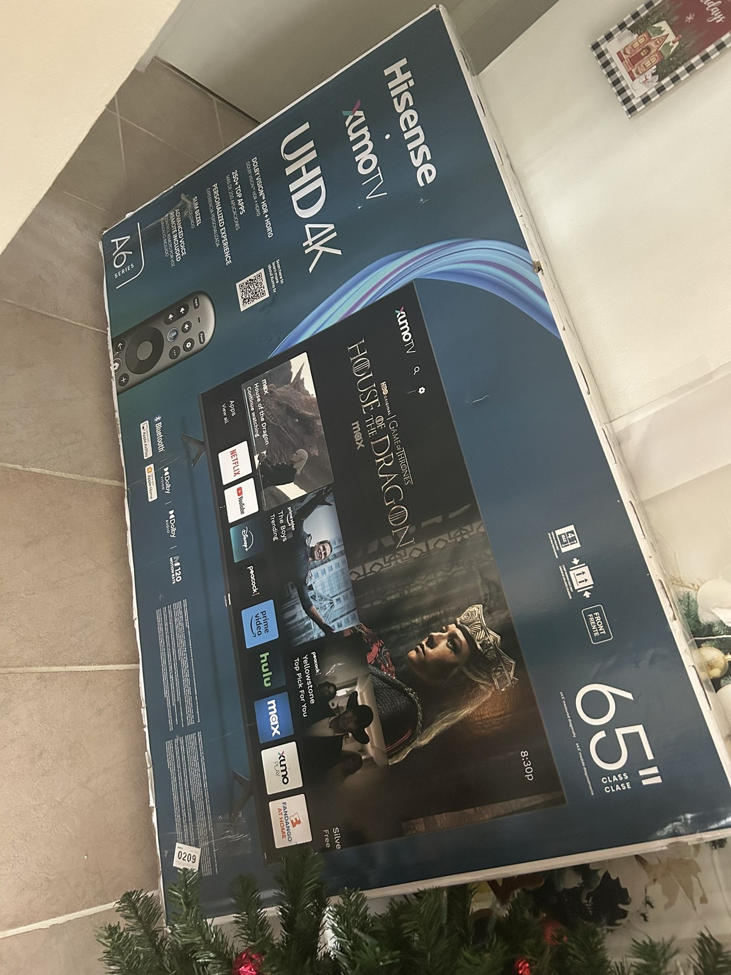 65 INCH TV BRAND NEW