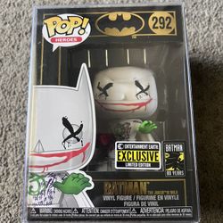 Batman The Joker Is Wild Funko Pop #292 w/ Pop Protector 