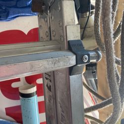 Warner 22 foot fold up little giant style ladder good condition