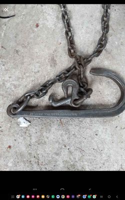 Tow Chain w/ Hook 10  ft
