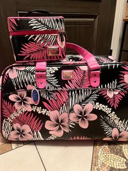 Y2K Vintage Roxy Luggage 3 piece set