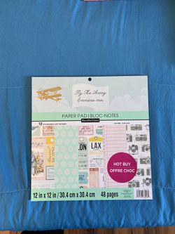 Scrapbooking paper pad by Recollections Fly me away