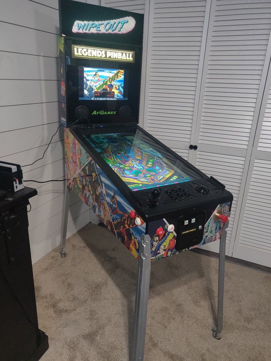 AtGames Legends Virtual Pinball with BitPixel HV LED Marquee & Arcade