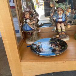 Hummel, Apple Tree Girl And Boy, 7”, 