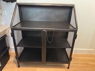 Restoration Hardware Vintage Bar Cart