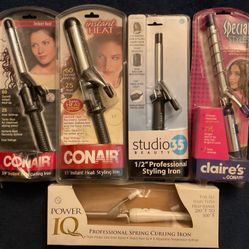 5 New Curling Irons——$15 Each Item
