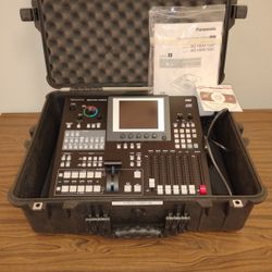 New Boxed Panasonic Digital AV Mixer AG-X100 HD 3D Professional With Instructions & CD