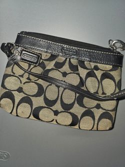 Coach wristlet