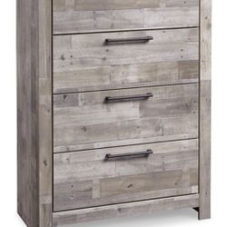 Tall Gray Dresser 5 Drawer Chest of Drawers