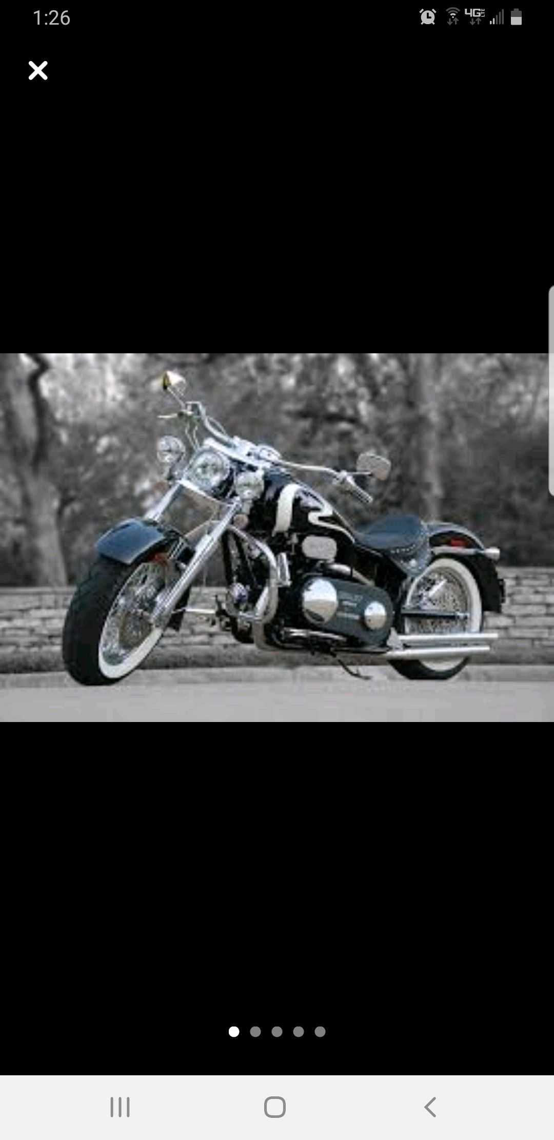 Ladies bike, automatic TRANSMISSION, lower ride for the ladies Ridley motorcycle 700 cc auto glide 2003 Bought new $16 k. Garaged