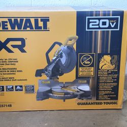 DeWALT DCS714 20V MAX XR 10” Double Bevel Compound Miter Saw – NEW
