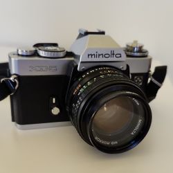 Minolta XD5 35mm Film Camera W/original Case