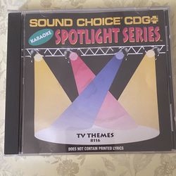 60’s TV Themes Karaoke CD 25 Tracks Sound Choice
