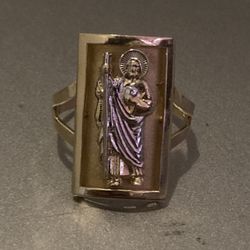 14k SanJudas Ring