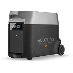 EF ECOFLOW DELTA Pro Extra Battery 3600Wh, 2.7H to Full Charge, Battery Backup for Home Use, Blackout, Camping, RV