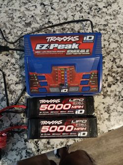 Rc Traxxas charger and battery