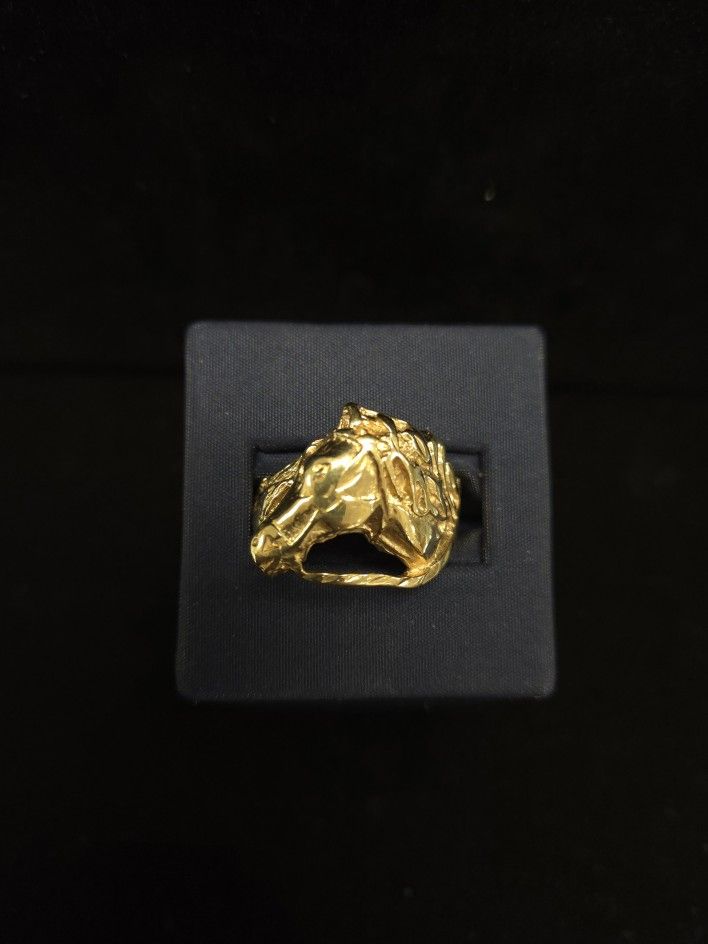 10k Gold Man's Ring