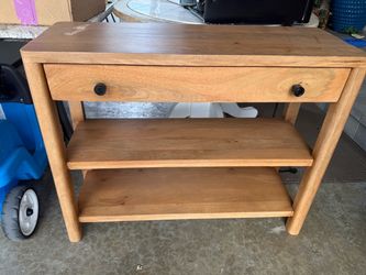Wooden console