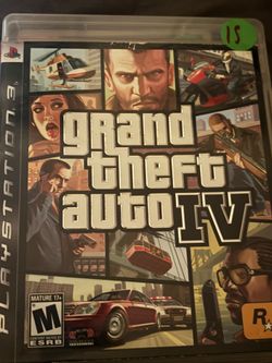 Grand Theft Auto iv ps3