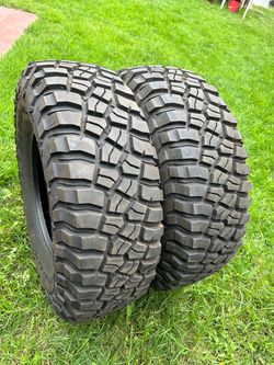 LT37-12.5-R18”  Bfgoodrich Mud Terrain tires