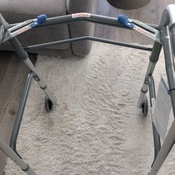 2 Button Walker With Wheels