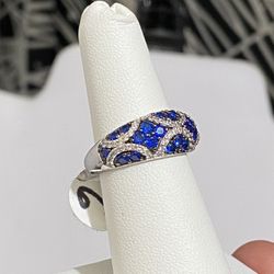 925 sterling Silver Ring Sz 6-7-8