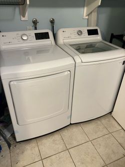 LG Washer and LG Electric Dryer