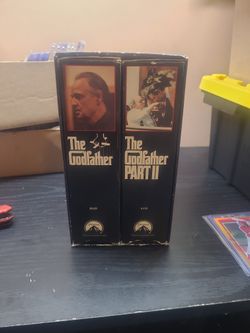 The GODFATHER 1&2 VHS 1990 TESTED
