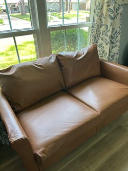 New Faux Leather Loveseats (set of 2, Free Delivery)
