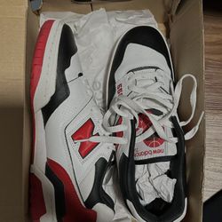 New Balance 550 Red & Black