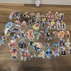 50 Dragonball Z Stickers