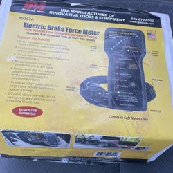 IPA Electric Brake Force Meter. Never Used. 