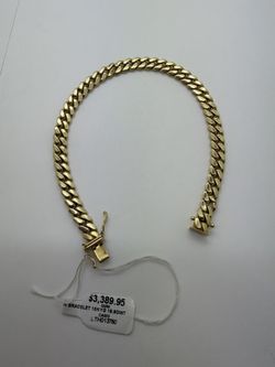 Gold Cuban Bracelet 