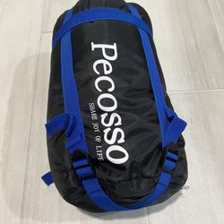 Ultralight Sleeping Bag : Outdoor Warming Compression Sack - Comfort, Lightweight, Waterproof, 3-4 Season Packable Bag for Camping, Travel, Backpackin