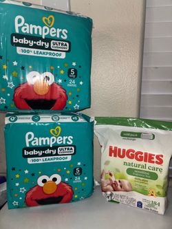 Pampers size 5