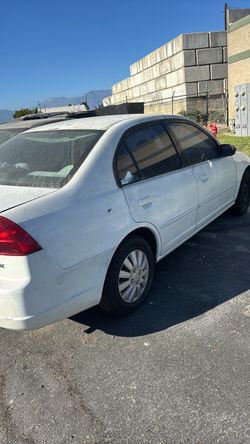 White Honda Civic Sedan