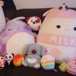  Squishmallows Plushies 