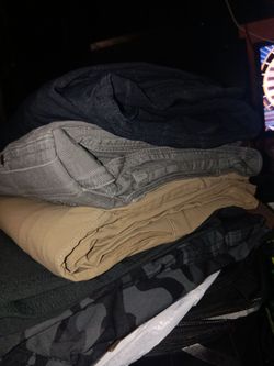 Men's Cargo Pants  Name brand Bundle – 6 Pairs