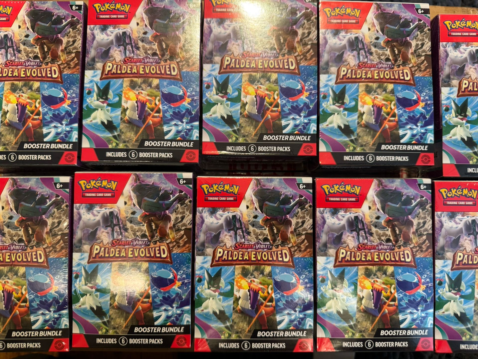 Pokemon Paldea Evolved Booster Bundle