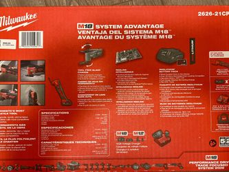 Milwaukee M18 Multi tool With Battery And Charger NEW for Sale in