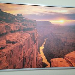 Large Canyon Landscape Wall Art – 40” x 55.5” – Modern Statement Piece