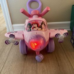 Disney Princess Ride On Plane 
